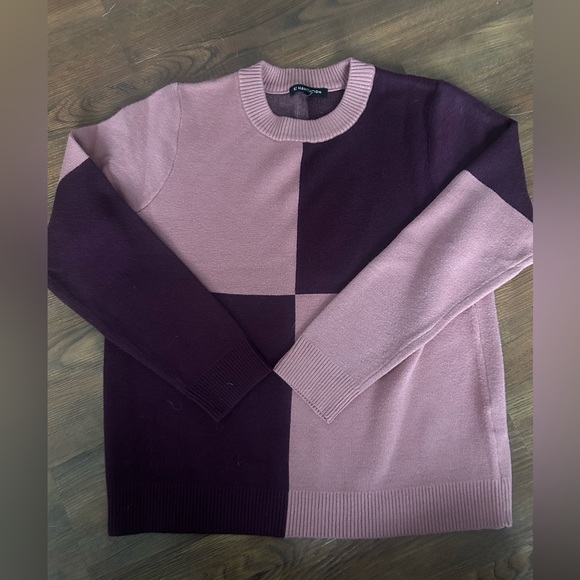 NWOT Colorblock Sweater - Picture 4 of 9